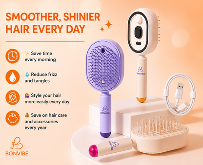 Anti-Knot & Anti-Frizz Brush